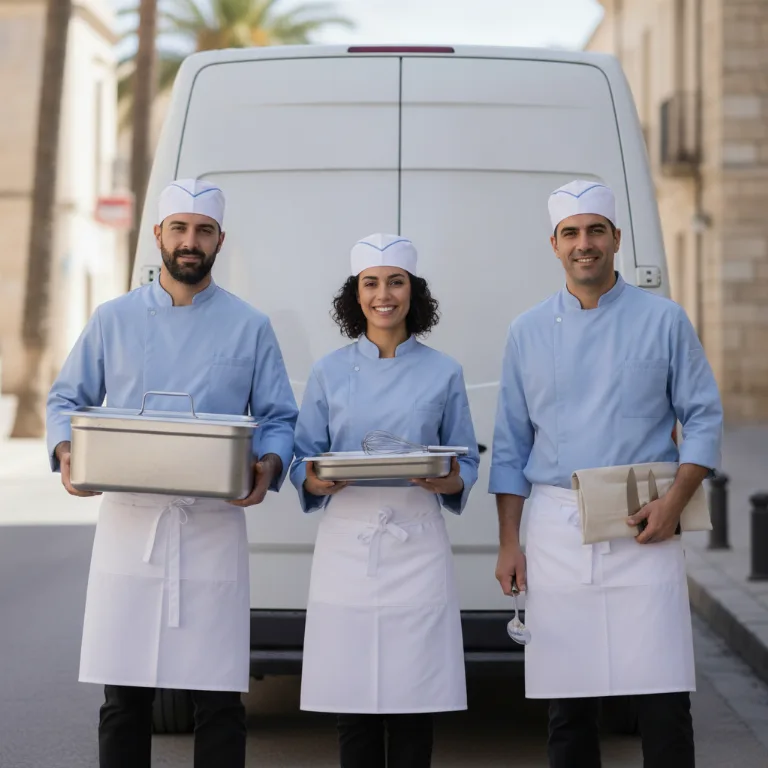 Catering Empresas equipo en Pueblo Nuevo